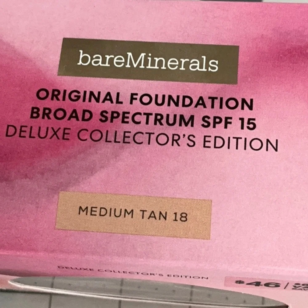 bare-Minerals finishing powder original foundation spectrum spf-15